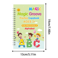 Multilingual Magic Practice Book Set – Reusable Handwriting Workbooks