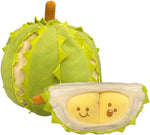 Creative Detachable Durian Plush Toy – Soft, Cute Peeling Fruit Pillow Doll