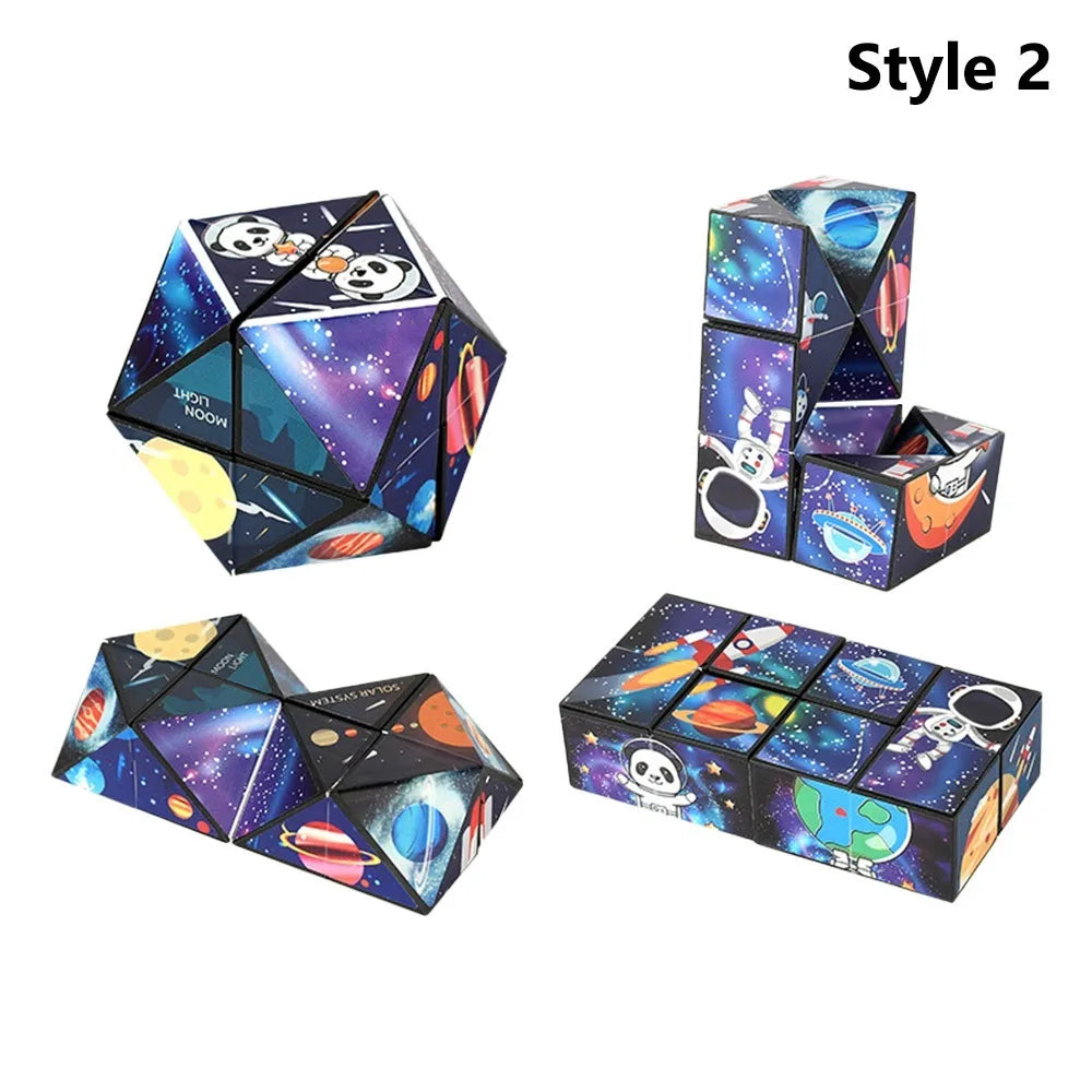 Panda Infinity Cube – Foldable Stress Relief Puzzle