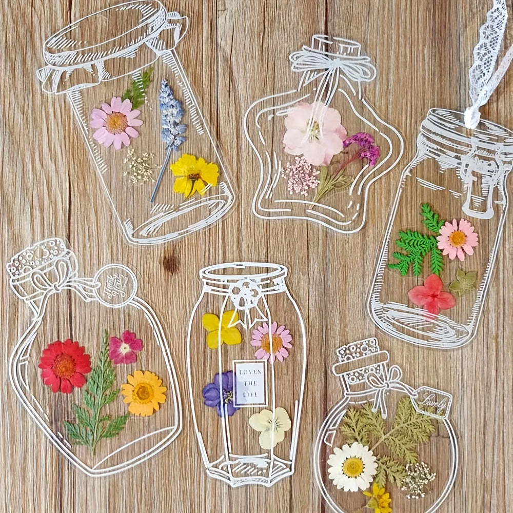 Pressed Flower Bookmark Set – Handmade Reading Gift