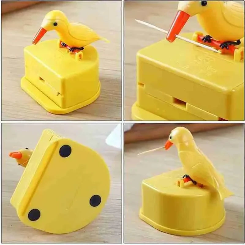 Cartoon Bird Toothpick Dispenser – Fun & Functional Storage Box