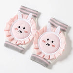Cartoon Knee Pads for Babies – 15x25cm Safety Crawling Protectors