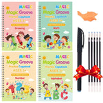 Multilingual Magic Practice Book Set – Reusable Handwriting Workbooks