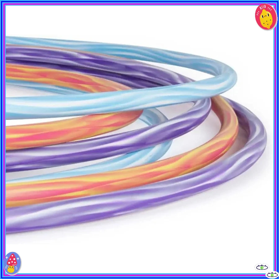 Colorful Tie-Dye Hula Hoop for Kids | TokiToyBox