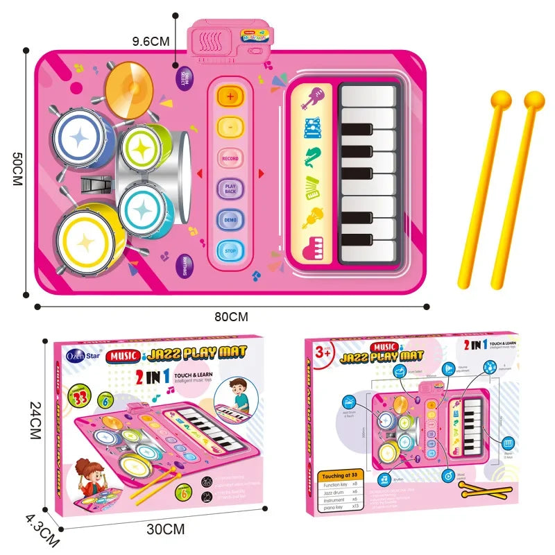 Play Mat – Full Layout View | Toki Toy Box