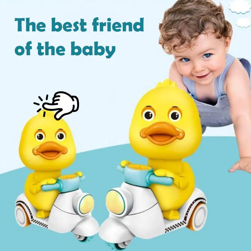 Press & Go Duck Racer Toy for Kids