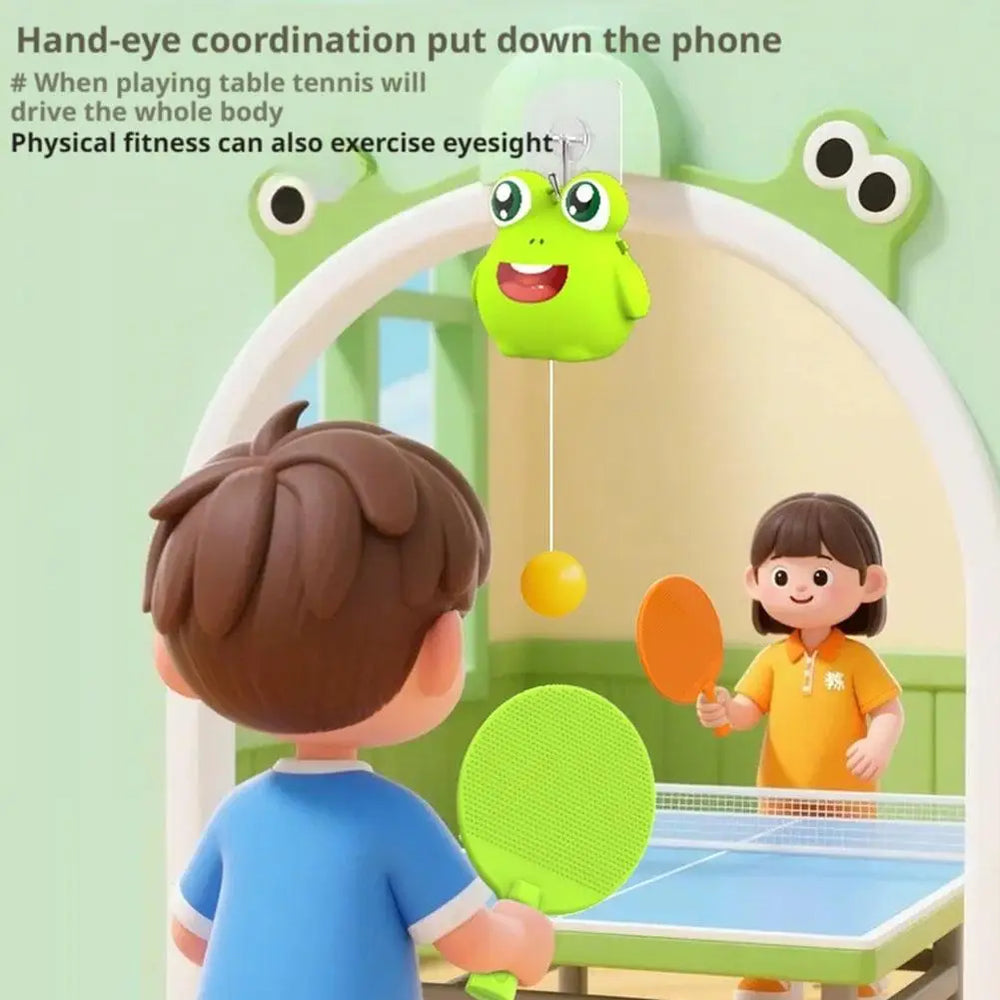 Indoor Table Tennis Trainer – Anywhere Rally Fun