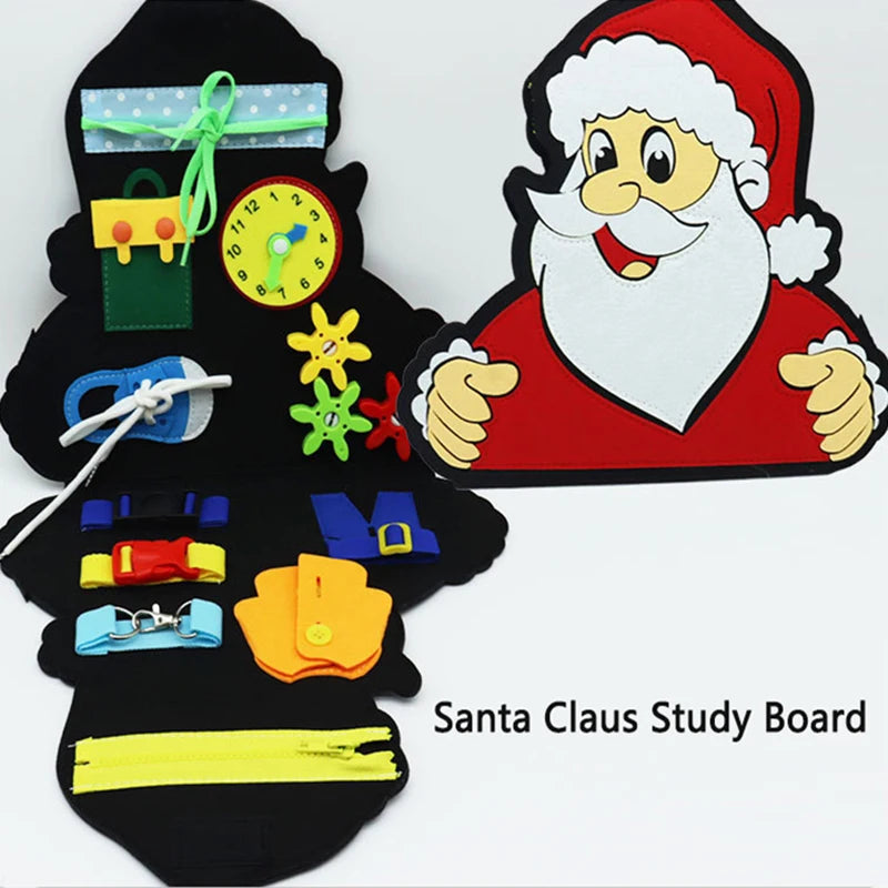 Montessori Busy Board Travel Bag for Curious Kids - Toki Toy Box