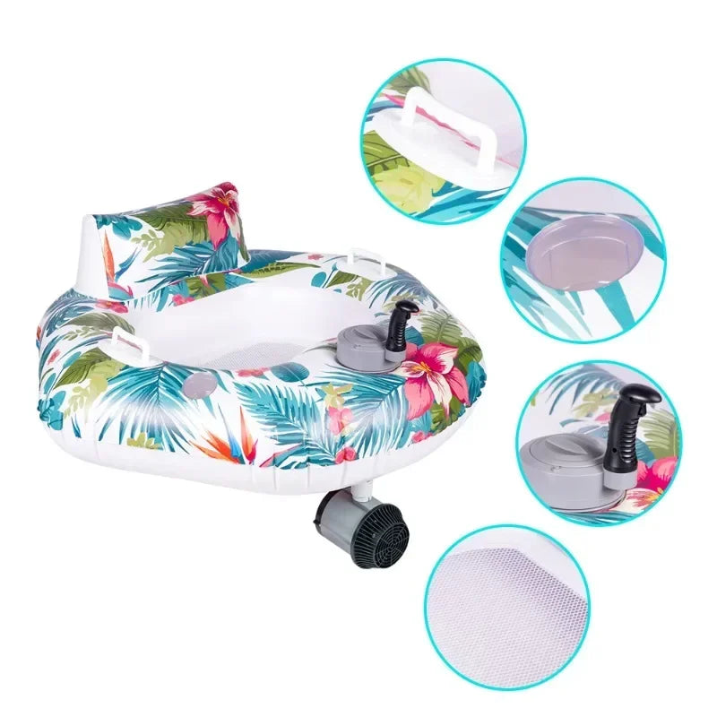 Luxury Inflatable Floating Bed – Ultimate Pool Lounger