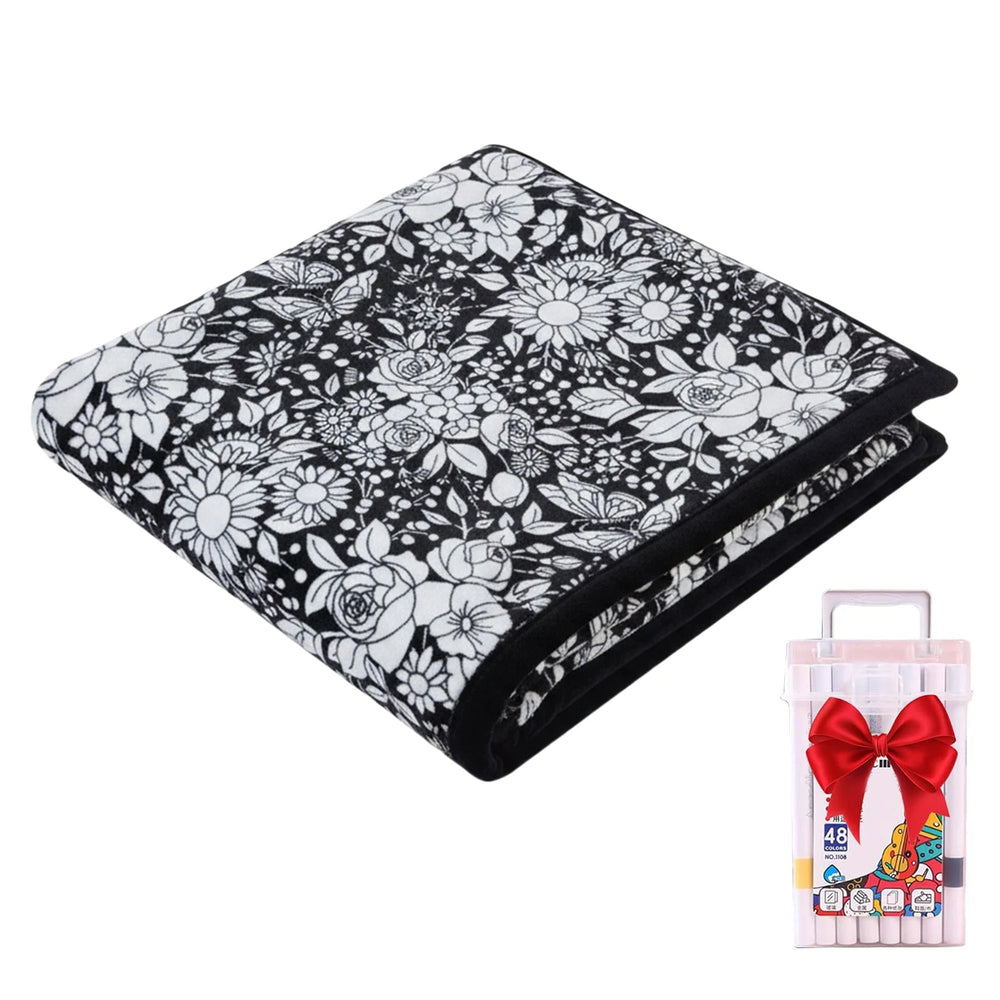 Color Your Own Blanket – Creative Fuzzy Art Kit – View 11 | Toki Toy Box
