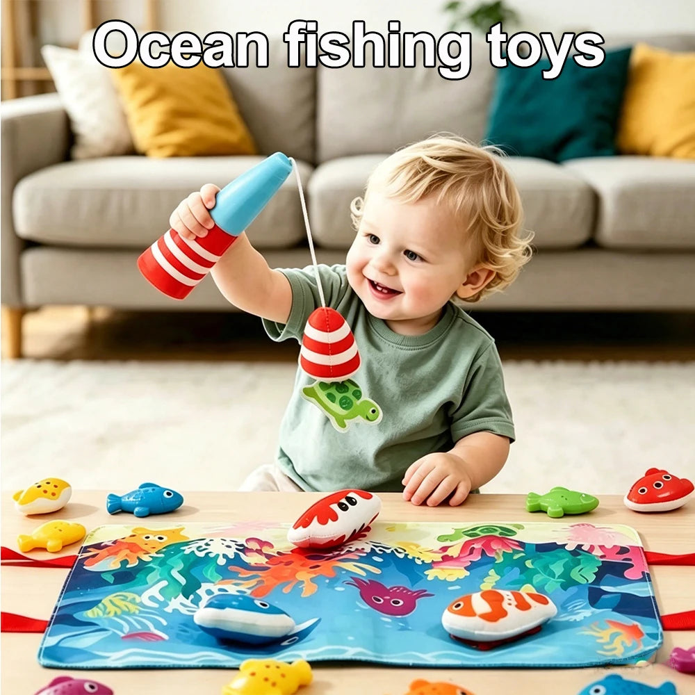 Fabric Fishing – Felt Fish Assortment | Toki Toy Box