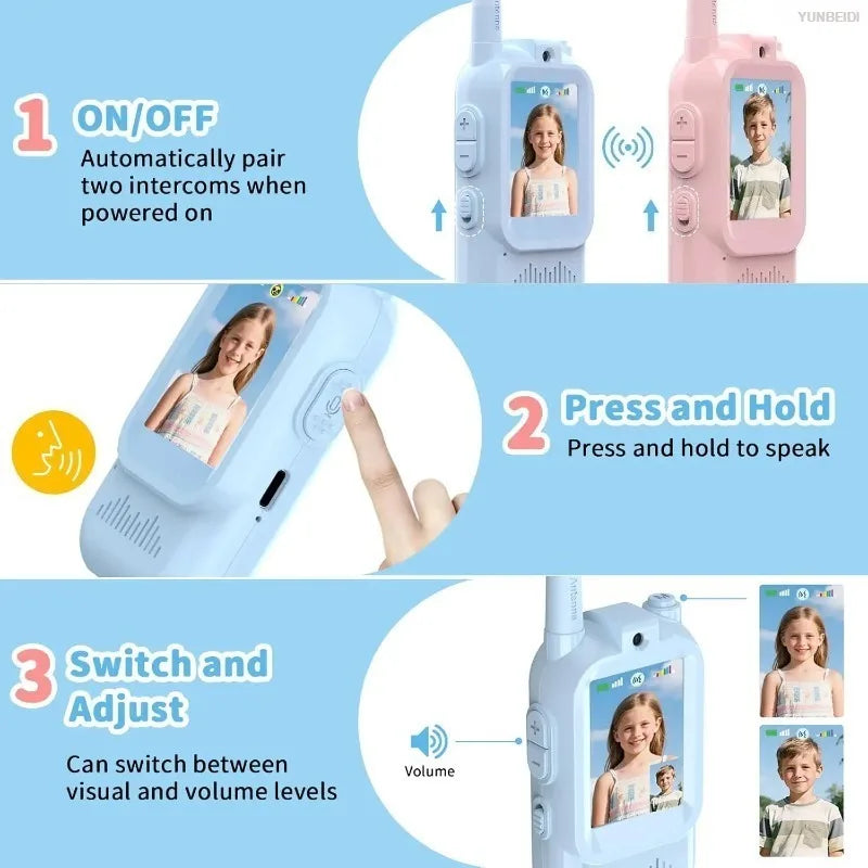 Video Walkie Talkies – Kids Using Outdoors | Toki Toy Box