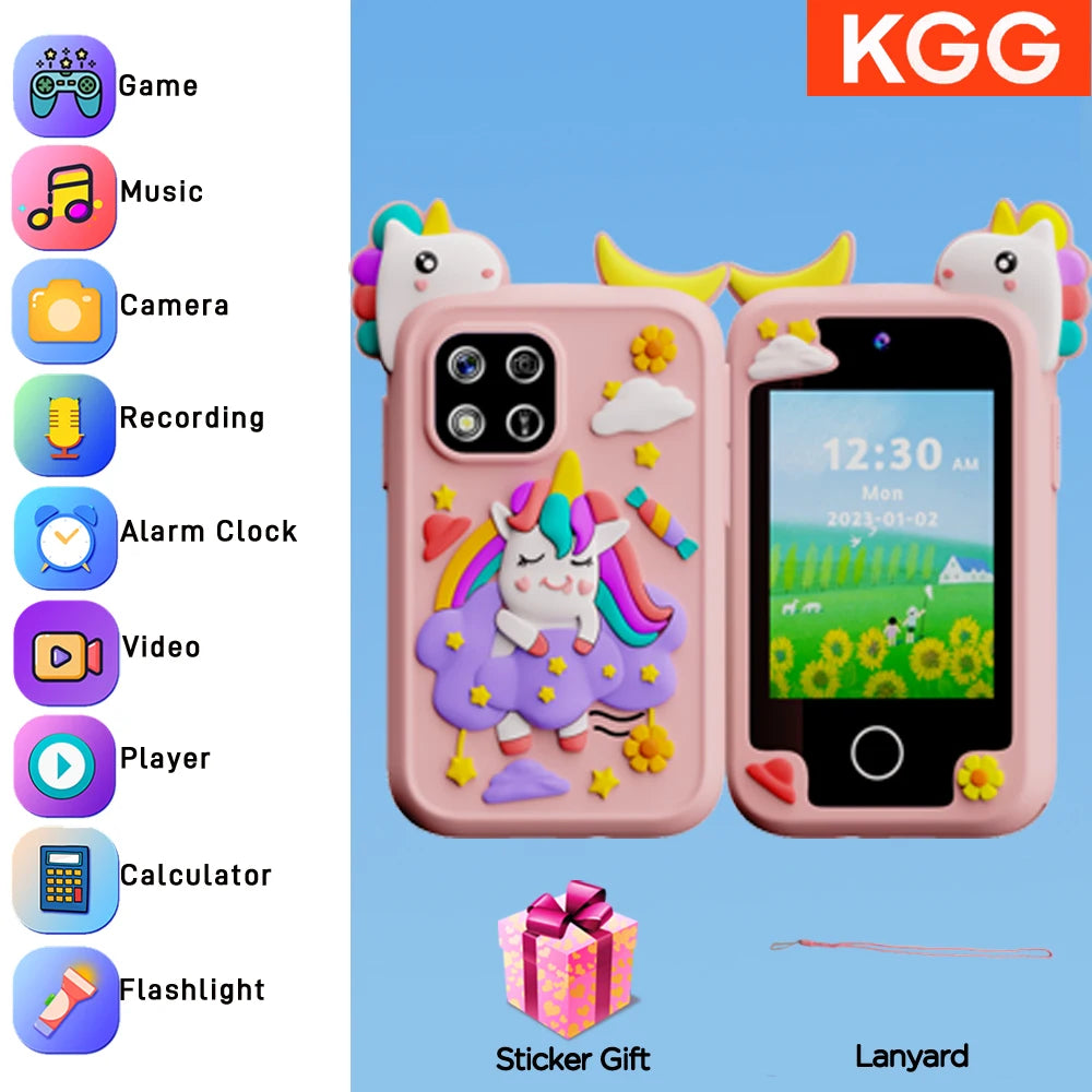 Smart Kids Toy Phone with Camera & Games - Toki Toy Box