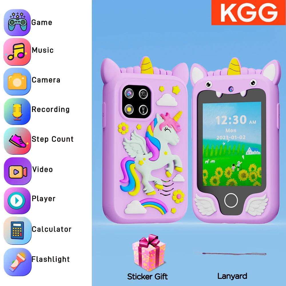 Smart Kids Toy Phone with Camera & Games - Toki Toy Box