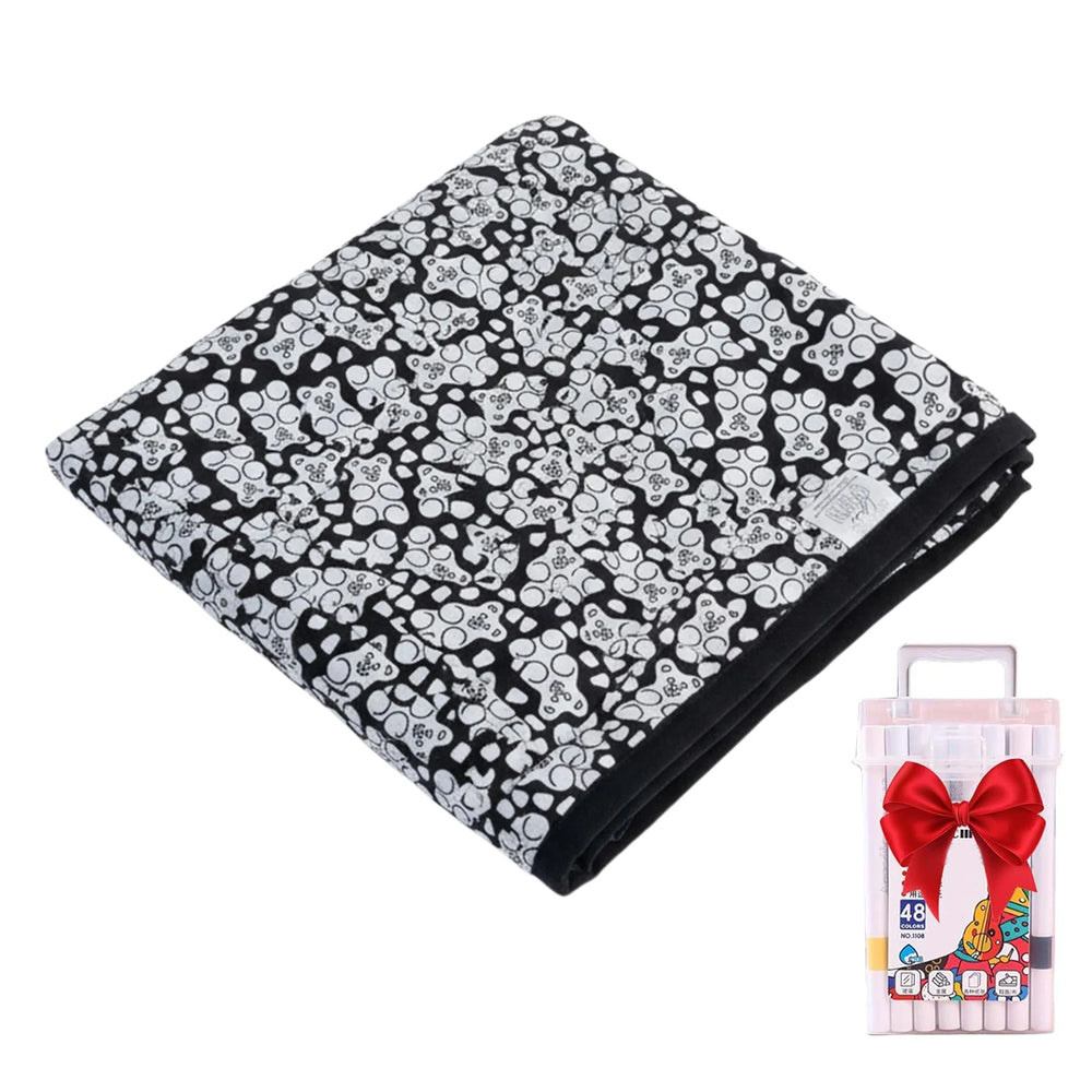 Color Your Own Blanket – Creative Fuzzy Art Kit – Features | Toki Toy Box