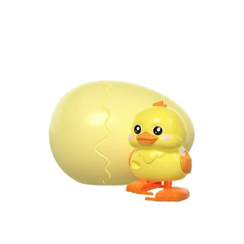 Walking Egg Duck – Wind-Up Desk Toy & Cute Fidget Companion – Whats Included | Toki Toy Box