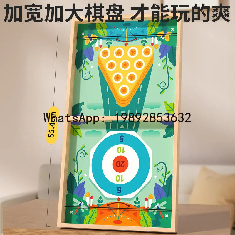 Bounce Battle Board Game – Fast Sling Strategy for Families – In Use | Toki Toy Box