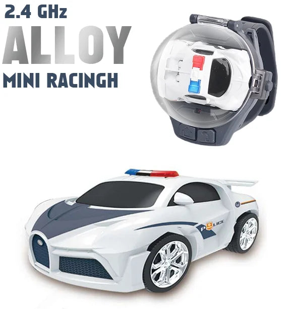 Mini RC Watch Car for Kids | USB Racing Toy - Toki Toy Box