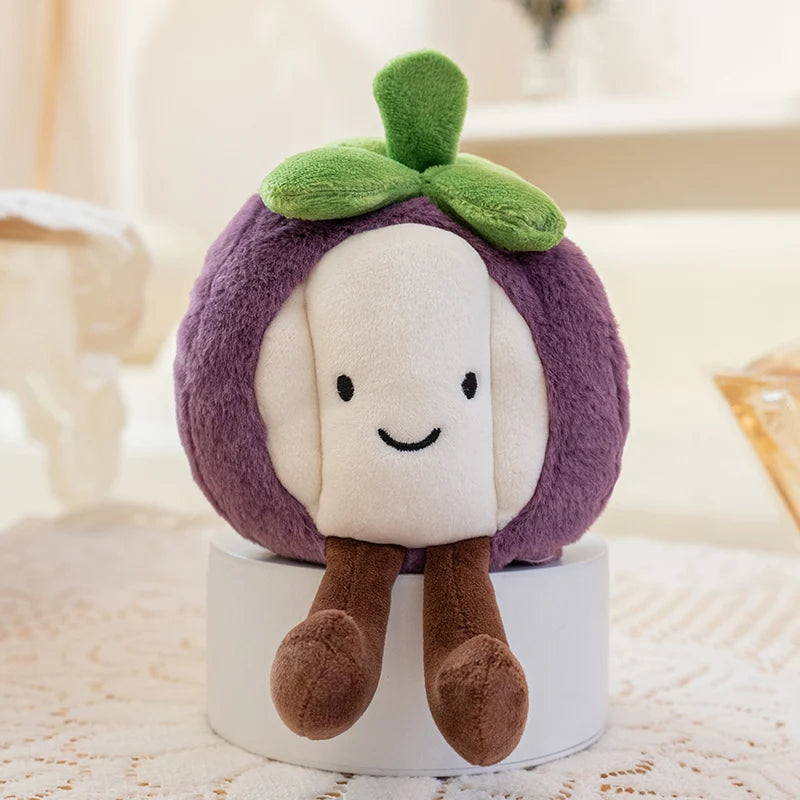 Kawaii Fruit Plush Collection – Soft Stuffed Dolls