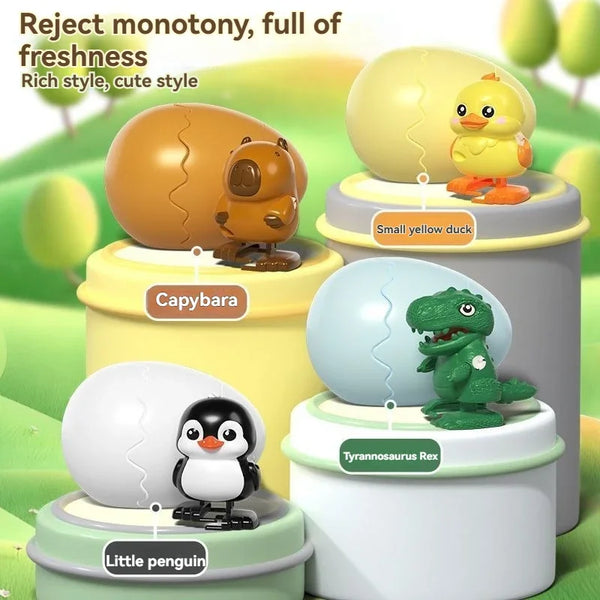 Walking Egg Duck – Wind-Up Desk Toy & Cute Fidget Companion