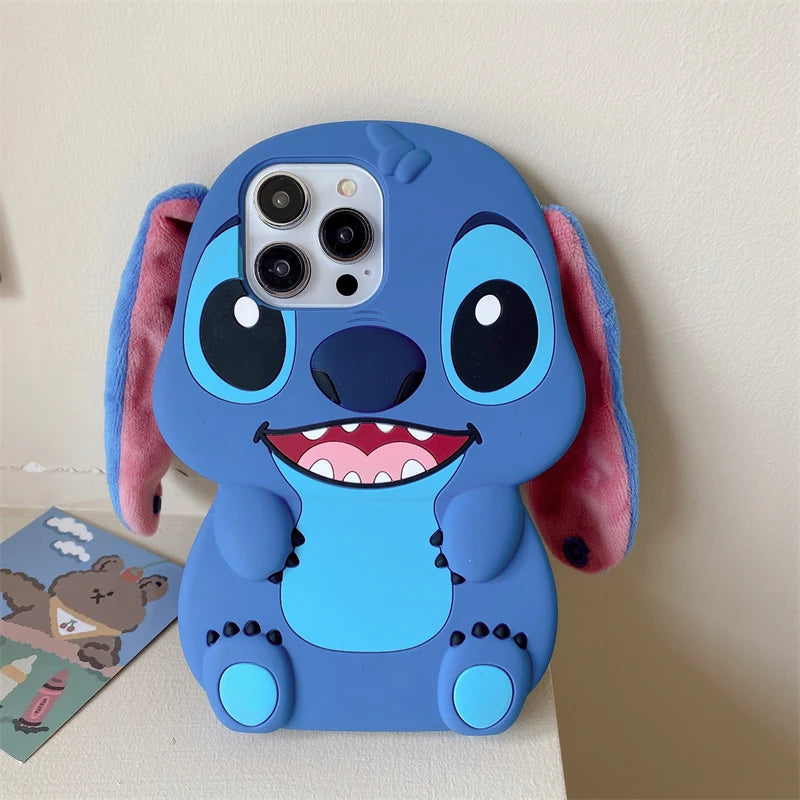 Cute Alien Plush Ear iPhone Case – Soft Strap Cover – Whats Included | Toki Toy Box