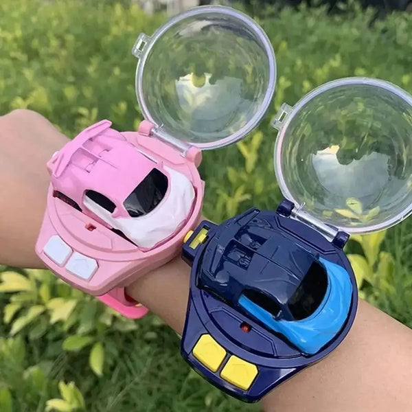 Mini RC Watch Car for Kids | USB Racing Toy