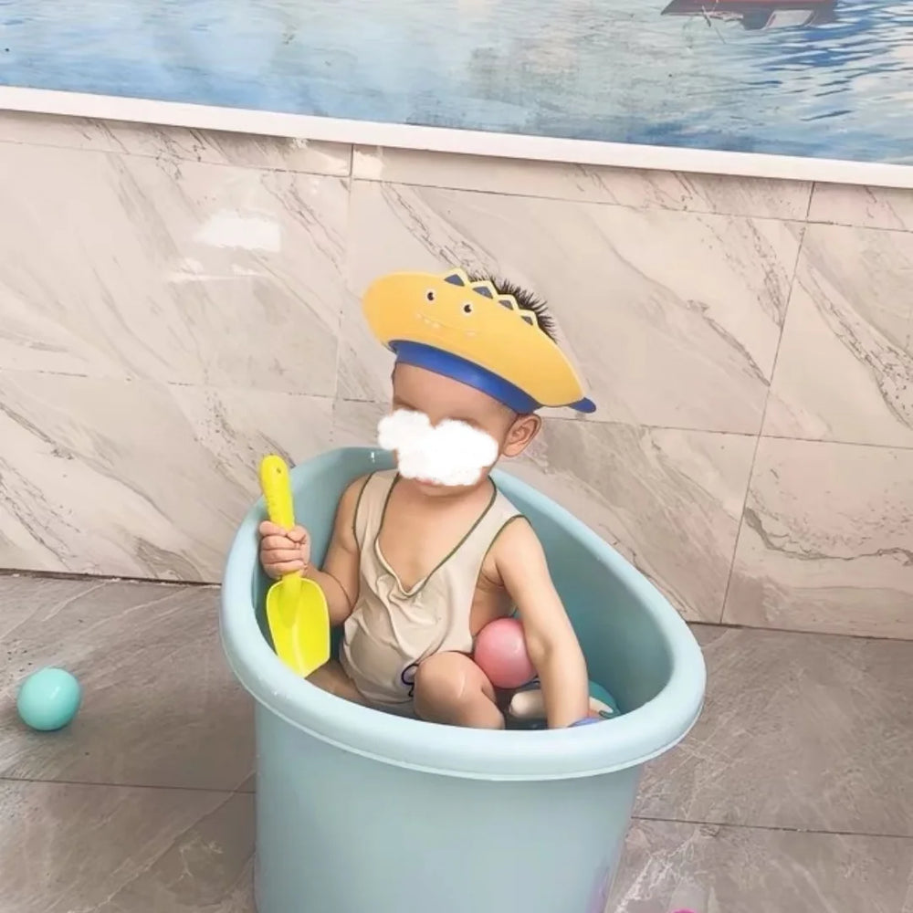 Kids Shower Cap Ear Protector for Stress-Free Hair Wash - Toki Toy Box