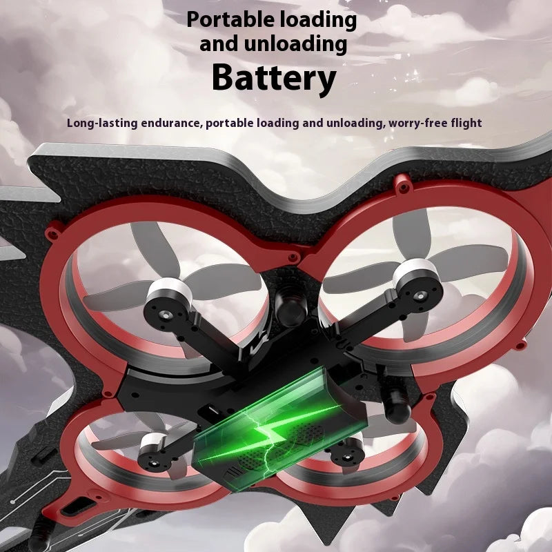 Flying sword drone with remote controller and accessories