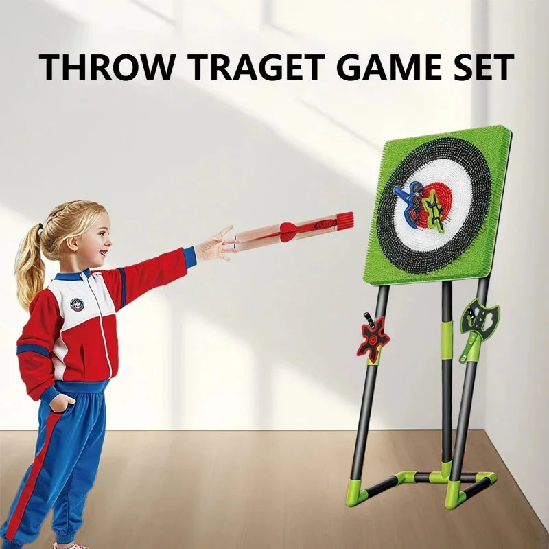 Flying Axe Dart Board Game for Kids & Families - Toki Toy Box