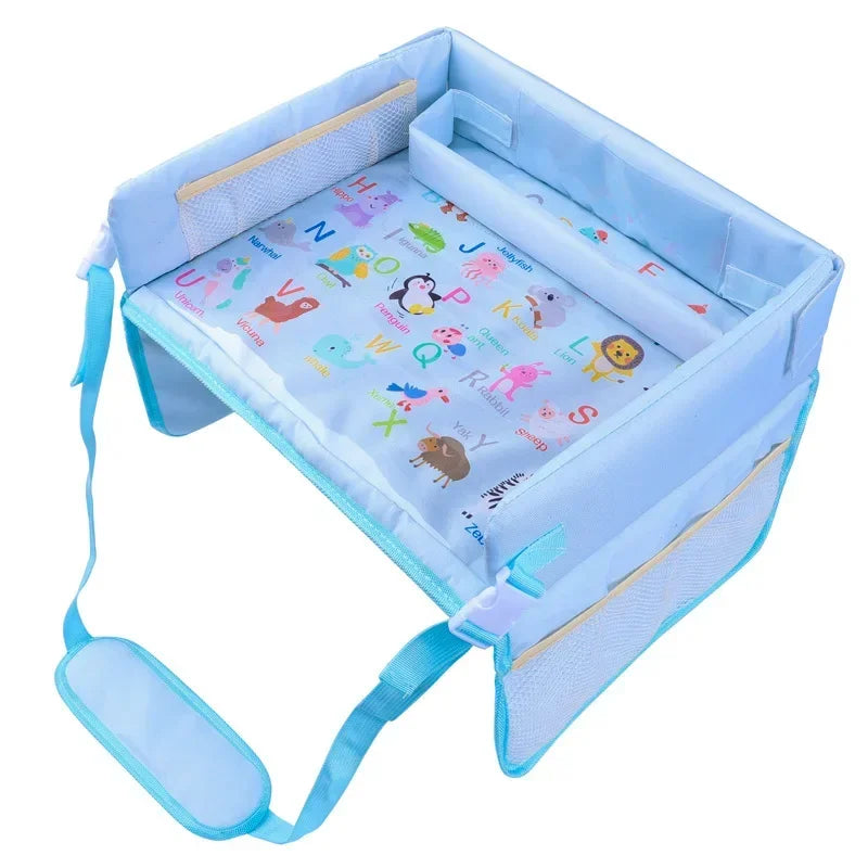 Kids Travel Tray – Waterproof Car Seat Activity Table