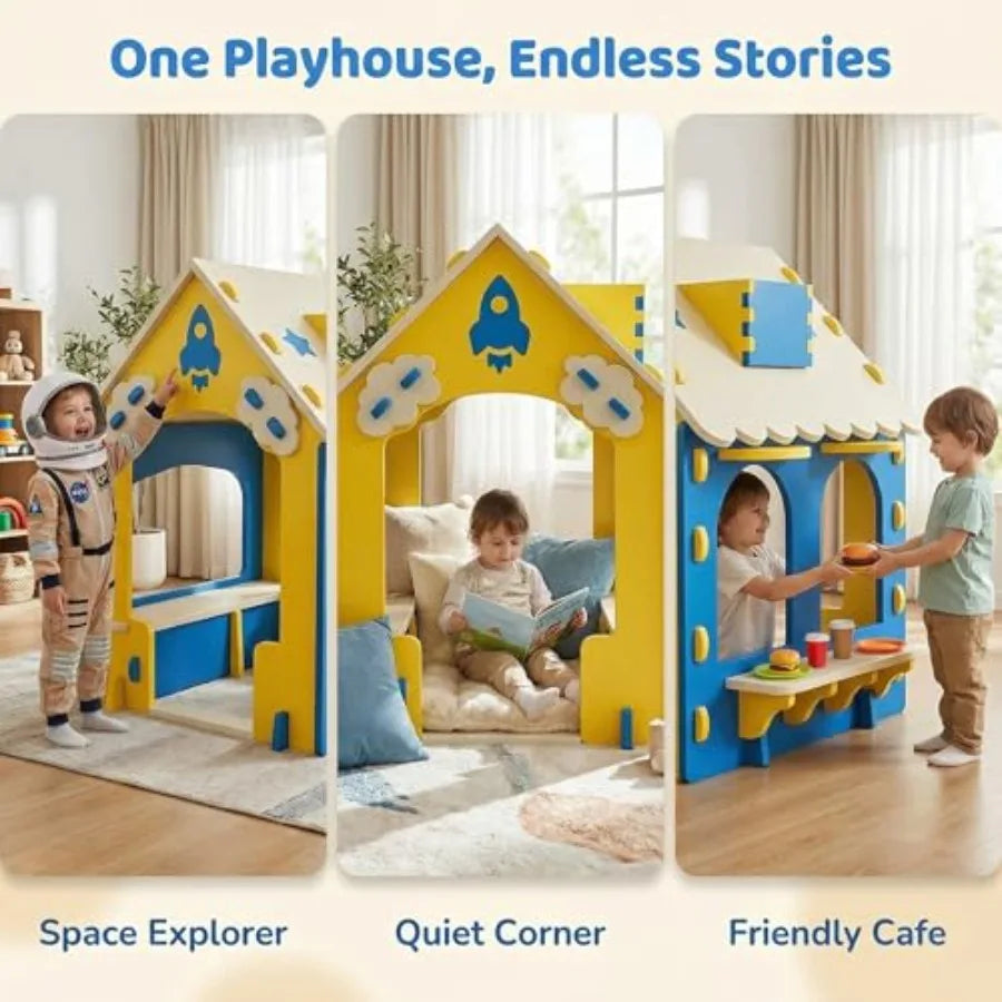 Kids Foldable Play Tent for Indoor & Outdoor Adventures