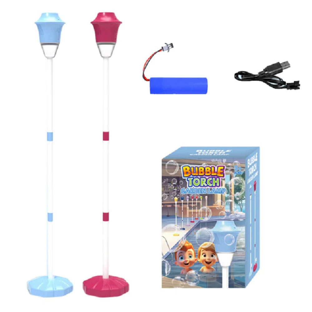 Automatic Bubble Machine with Lights & Music Fun - Toki Toy Box