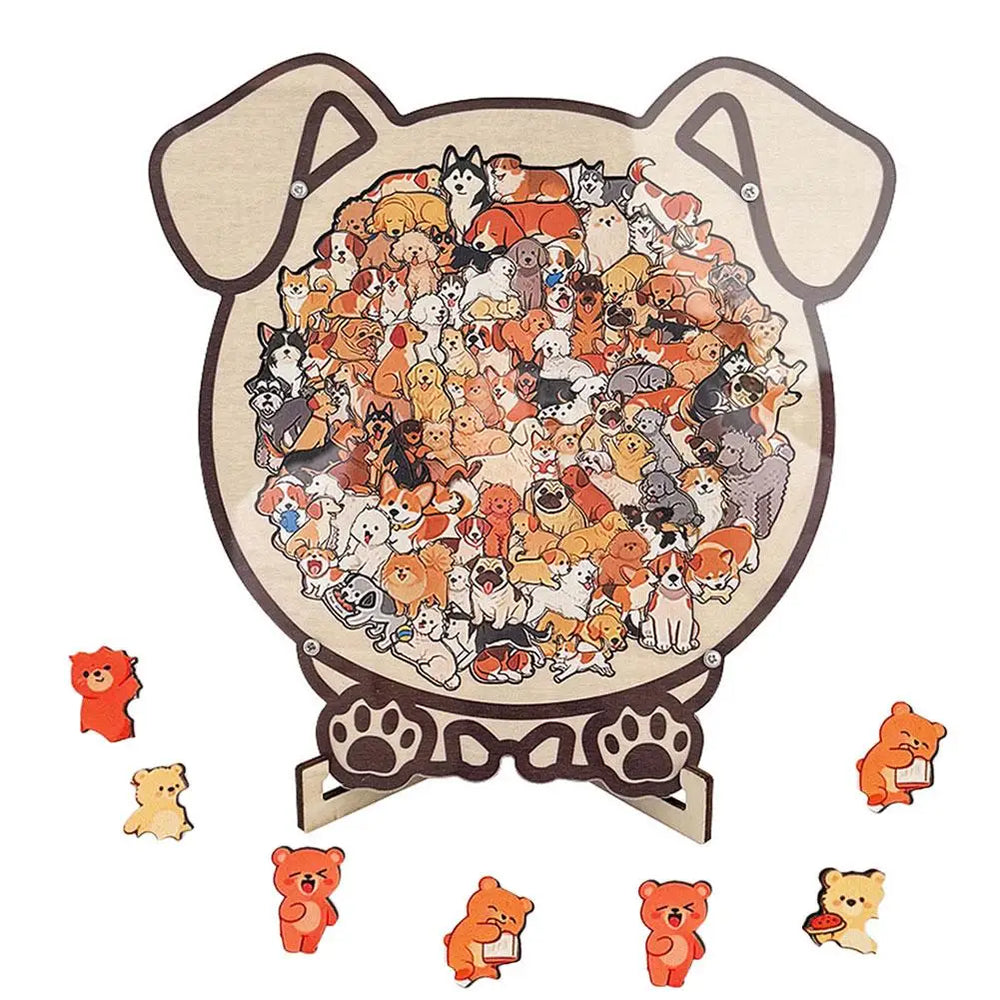 Wooden Puzzle – Premium Wood Thickness | Toki Toy Box