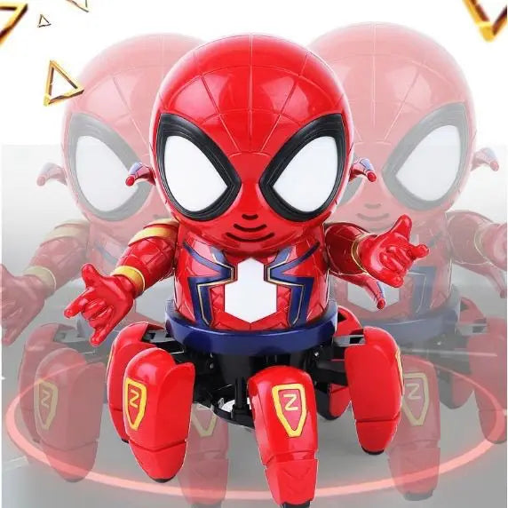 Dancing Wall-Crawler Robot Toy with Lights & Music - Toki Toy Box