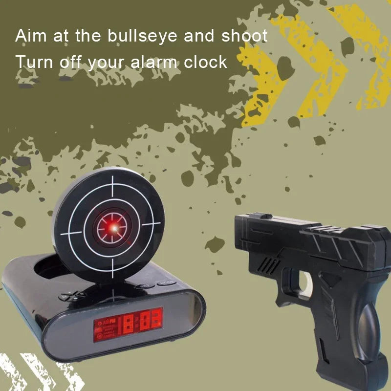 Shooting Alarm Clock Hit the Target to Snooze | Toki Toy Box