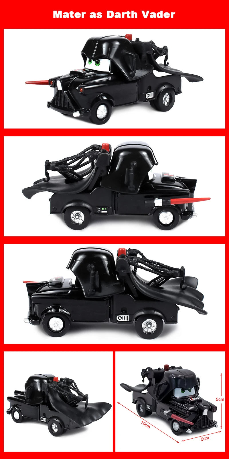 Cartoon Race Car Die-Cast Toy – Pull Back Fun