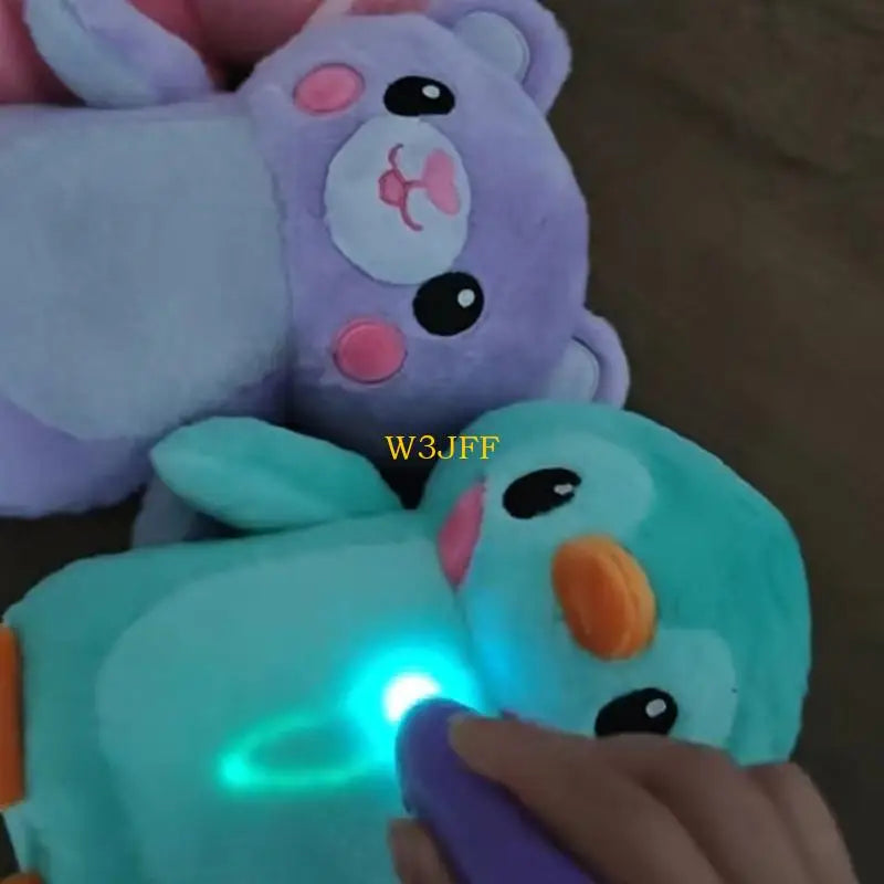 Glow-in-the-Dark Animal Plush – No-Battery Bedtime Buddy - Toki Toy Box