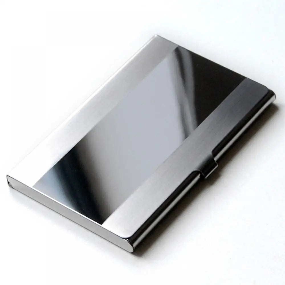 Mini Aluminum Card Case & Pocket Storage Box