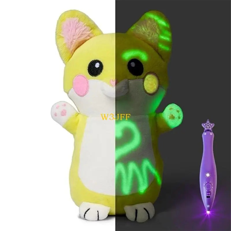 Glow-in-the-Dark Animal Plush – No-Battery Bedtime Buddy - Toki Toy Box
