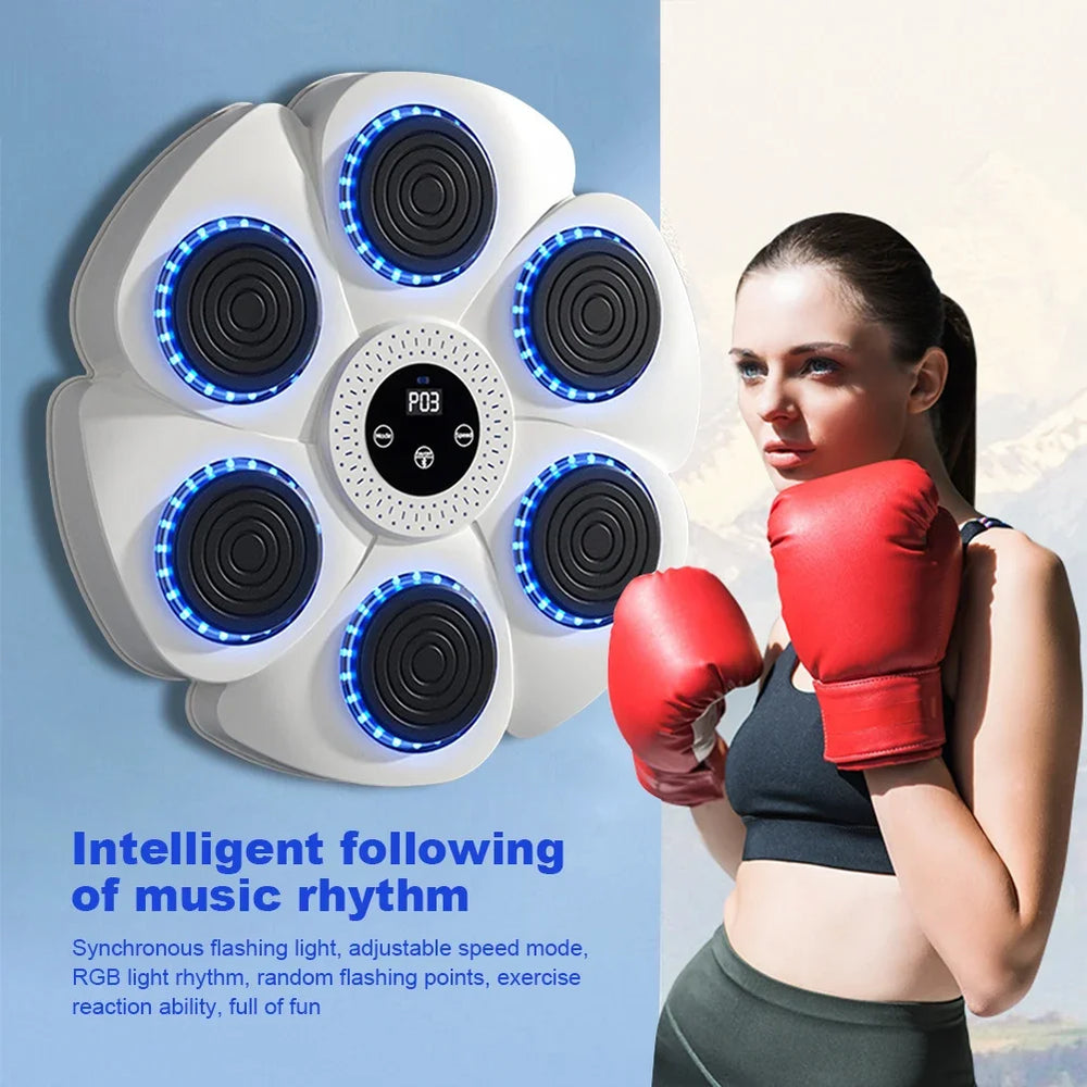 Smart Musical Boxing Machine – Portable Interactive Training Device – View 11 | Toki Toy Box