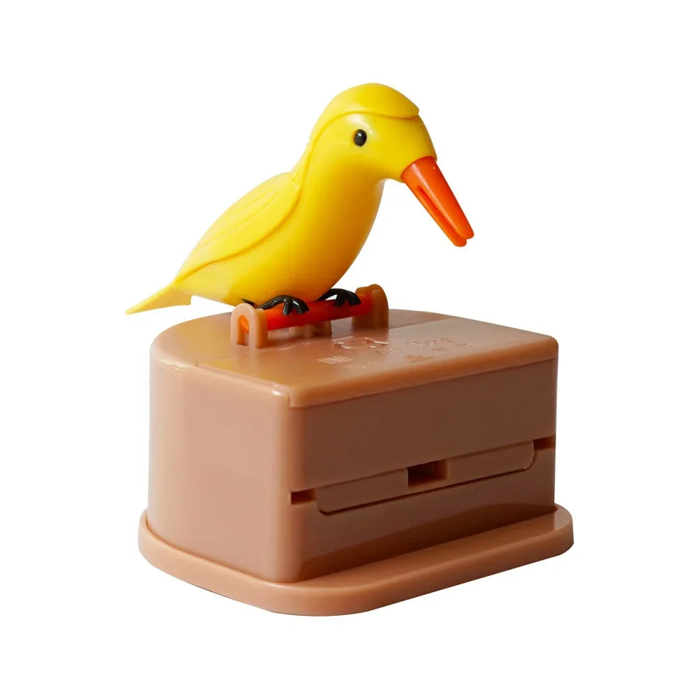Bird Toothpick Dispenser | Fun Push Pop Design | Toki Toy Box – View 12 | Toki Toy Box