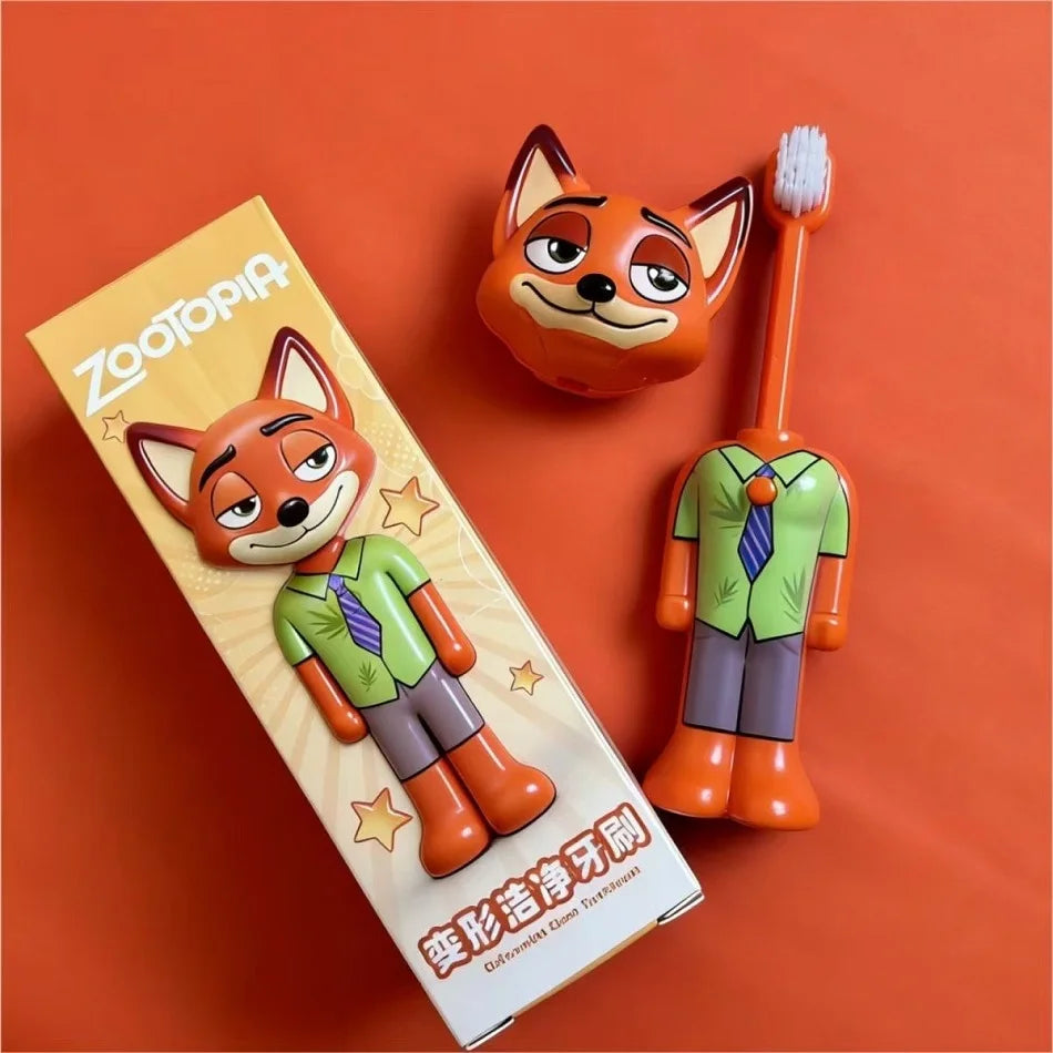 Cute Animal Transforming Kids Toothbrush