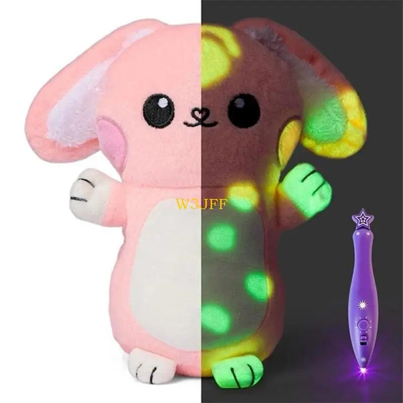 Glow-in-the-Dark Animal Plush – No-Battery Bedtime Buddy - Toki Toy Box