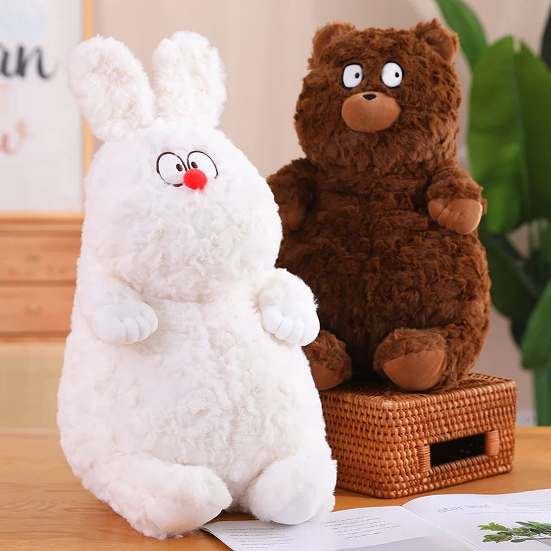 Squishy Animal Plush Pillow – Ultra Soft Cuddle Toy | Toki Toy Box – Side View | Toki Toy Box