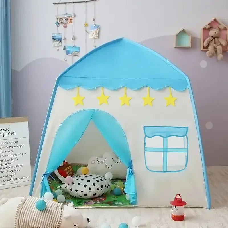 Starry Castle Kids Play Tent for Indoor & Outdoor Fun