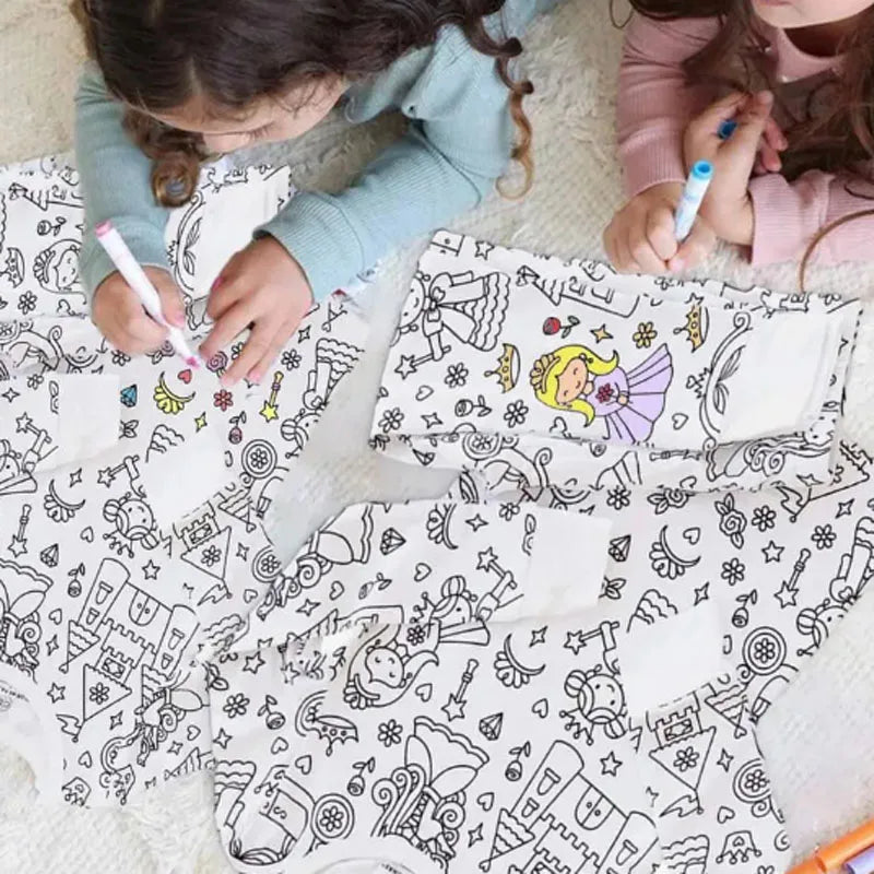 DIY Color-Your-Own Pajama Set – Kids Craft Kit for Boys & Girls