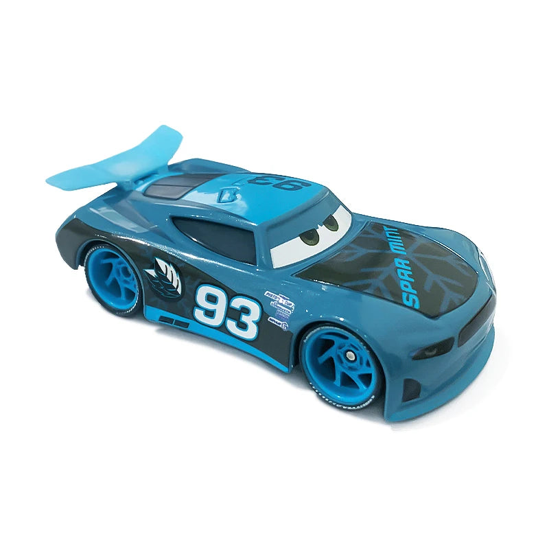 Cartoon Race Car Die-Cast Toy – Pull Back Fun