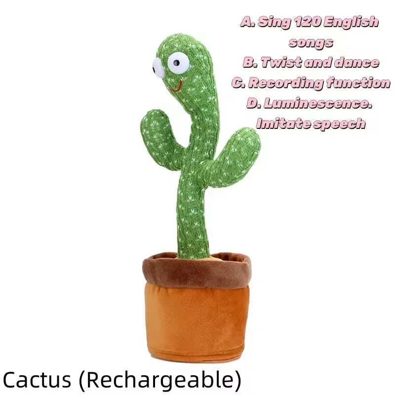 Dancing Talking Cactus Toy – Interactive Fun for – Features | Toki Toy Box