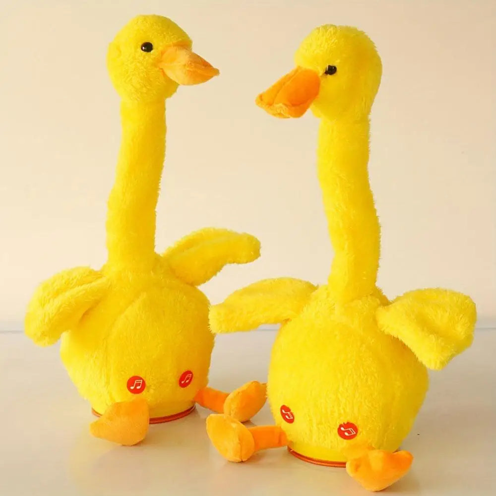 Talking Dancing Duck Toy – Repeat & Sing Fun Plush - Toki Toy Box