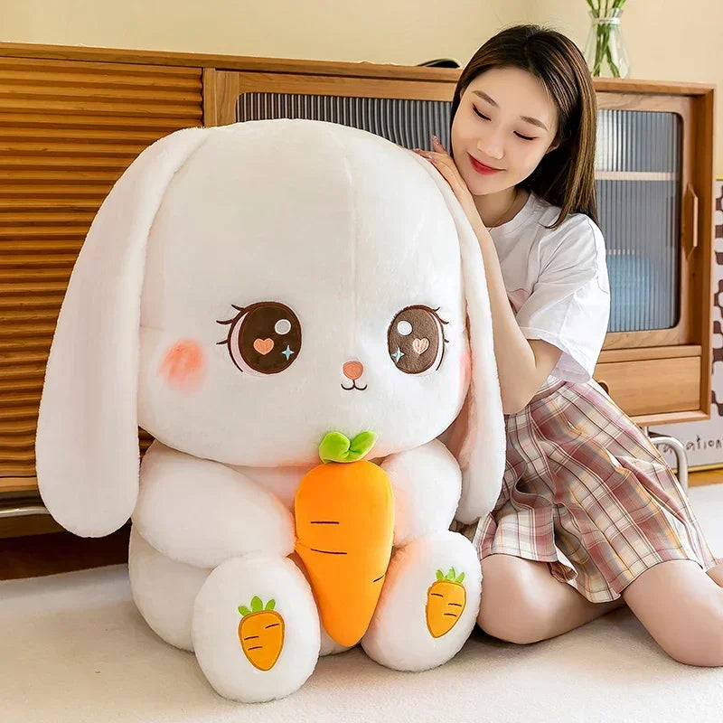 Radish Rabbit – Close-Up Face Detail | Toki Toy Box